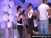 Blonde With A Hat Gives Nice Head
613