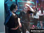 Bisexual Club Slags Having Public Sex Orgy
