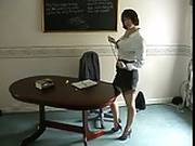 Worlds Most Unprofessonal Teacher Flashes Her Panties