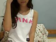 Amateur Asian Teen Masturbates