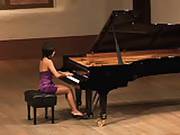 Beautiful Asian Girl Plays Russian Composer Scriabin