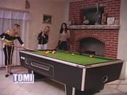 Horny Bitches Lucky Guy Foursome Action