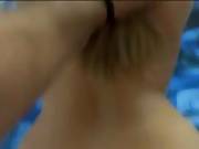 Russian Hot Wife Fingered And Fucked In Both Holes Doggy