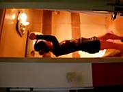 Chinese Mistress With Her Couple Slave