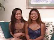 Two Tight Lil Asians Share White Cock By Packmans
