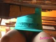 Hidden Masturbation In Pizzeria