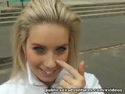 Extreme Sex Outdoors With Cute Blonde