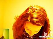 Beautiful Girl Ass And The Hair On Her Pussy Pees Standing Up