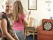 Darts With Ashley And Amber