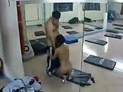 Paki Indian Muslim Girl Gym Romp With Paki Trainer In Paki Porno