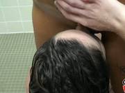 Raunchy Lesbian Rams Her Tongue In Her Partners Cunt