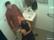 Luscious Brunette Tugs Hard On A Huge Fuck Stick