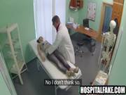 Sexy Brunette Patient Gets Fingered And Sucks Cock0 2