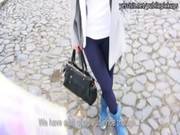 Eurobabe Dominika Pussy Banged With Stranger For Money