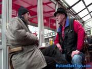 Euro Hooker Gets Fingered