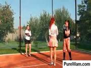Wam Scene With Three Chicks