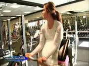 Keisha Busty Teen Amateur Babe Acting Naughty At The Gym