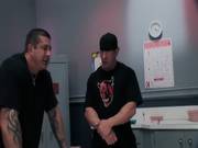 Nurse Gets Roasted By Two Big Guys