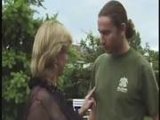 Mature French Milf Fucks Gardener Outside