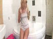 Blonde Stesha Masturbates