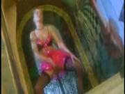 Sexy Blonde Fingers Up Her Skirt