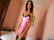 Sexy Teen With Hard Nipples Masturbates