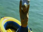 Teen Girl Masturbating In Raft