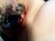 Big Woman And Her Dildo Having Fun