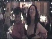 Funny Pregnant Woman Dancing With Huge Tits