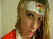 Dutch Teen Girl Gets Wet In The Shower