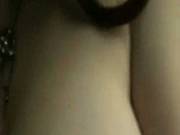 Showing Her Massive Breasts