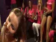 Petite Bride Sucks And Fucks At Her Dancing Bear Bachelorette Party