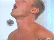 Jennifer Dark Enjoys The Warmth Of Fresh Goo Splattered On Her Filthy Mouth