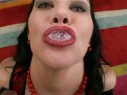 Nasty Gorgeous Rayveness Likes The Awesome Shot She Gets After A Horny Fuck