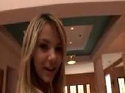 Sexy Whore Ashlynn Strips Off For The Camera