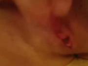 Girl Shoves A Tv Remote And A Toothbrush In Her Pussy