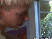 Blonde Sexy Real Amateur Lesbians Stroke That Wet Pussy 