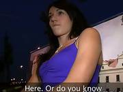 Amateur Pussy Creampie In Public At Night