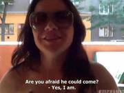 Czech Amateurs - Busty Brunette Hungry For A Cock