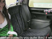 Beautiful Jess Gets A Free Hot Sex In The Backseat Of The Cab