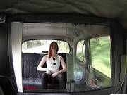 Real Amateur Redhaired Slut Pussy Banged By Fraud Driver