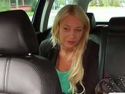 Beautiful Russian Sweetie Banged In Public For A Free Fare