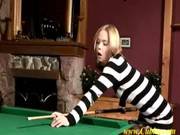 Fingering On The Pool Table