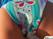 Busty Brunette Babe In Bikini Ripped In Speedboat