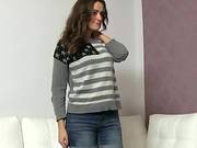 Big Tits Brunette Gets Breasts Cumshot On Casting