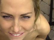 Fucking My Blonde Teen Gf Outdoors