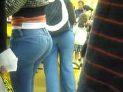 Culo Perfecto De Nena Colombiana En Jeans