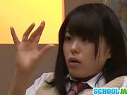 Nasty Asian Schoolgirl Decided To Stay In The Classroom After Classes And Have Sex With Her Teacher
