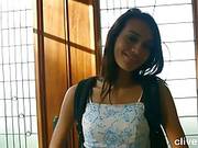 Beautiful Teen Is Rushing To Take Off Her Clothes Because She Wants To Get Banged Good