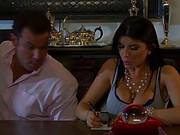 Busty Brunette Was More Interested In Having Sex Than Having A Coffee With Her Boss